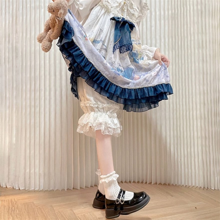 甘ロリ ドロワーズ 厚手レース 秋冬インナー向け｜WithU | ゴスロリ