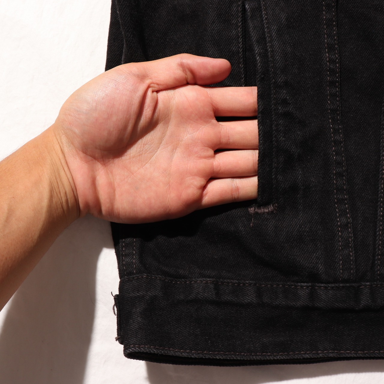 極美品 XL Levi’s 70507 USA 97年 サルファーブラック デニムジャケット リーバイス