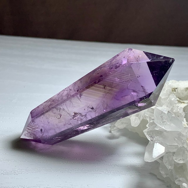 3.透明度抜群！ブラジルバイヤー州産☆アメトリン ダブルポイント