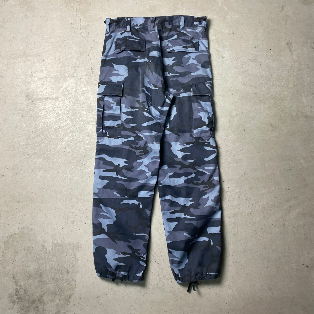 民間品 シティーカモ カーゴパンツ メンズW35相当 古着 ミリタリー 