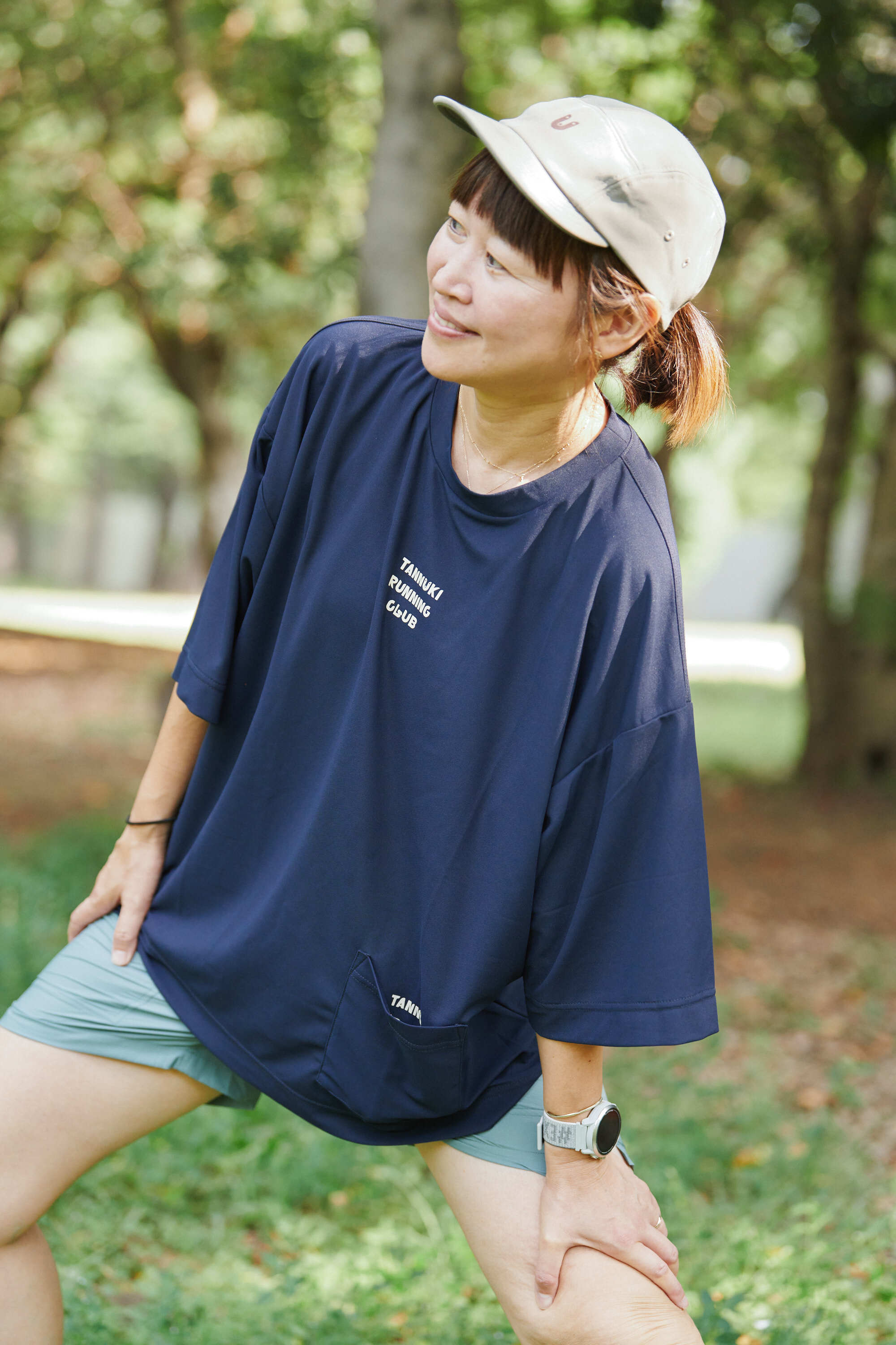 Micro Pique BigT : Color Brown | TANNUKI Running Wear Shop