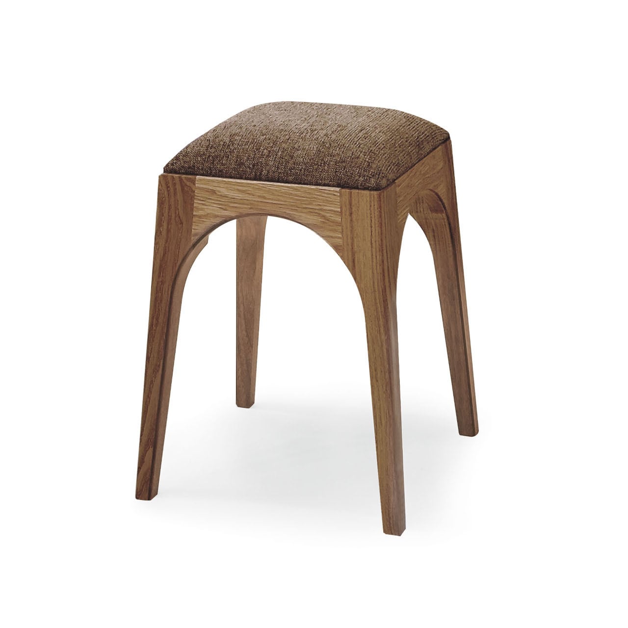 Arch(アーチ)｜ 天然木 無垢ナラ材【木製スツール】カラー20色 椅子