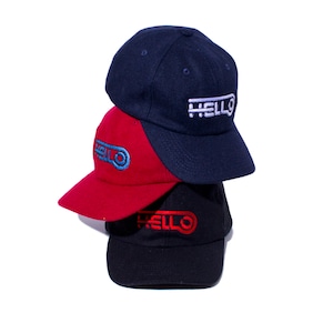 HELLO WOOL BB CAP #RED