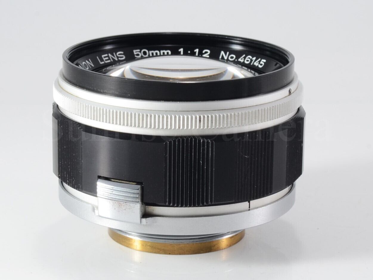 中古】Canon 50mm F1.2 L39 整備済 フード付 ライカ Lマウント