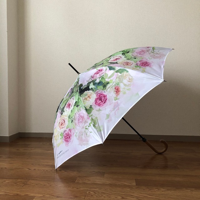【受注生産】シャビーシックピンクⅡ雨傘 - Shabby chic pinkⅡ umbrella