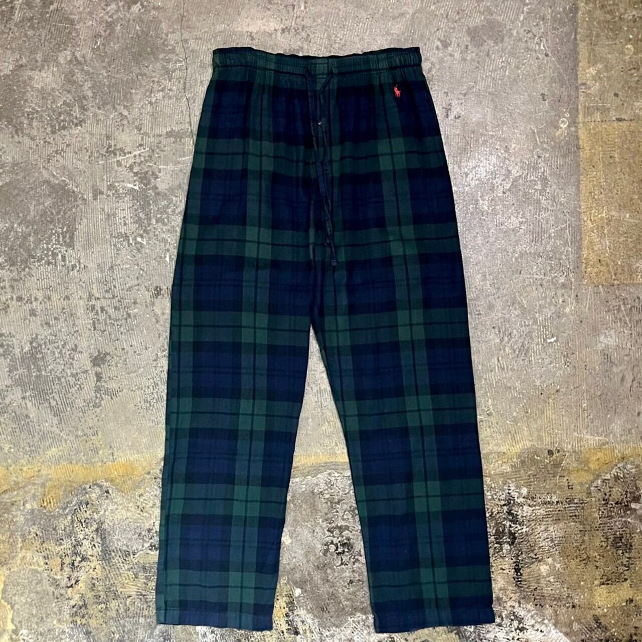 Ralph Lauren Black Watch Pattern Pajamas Pants
