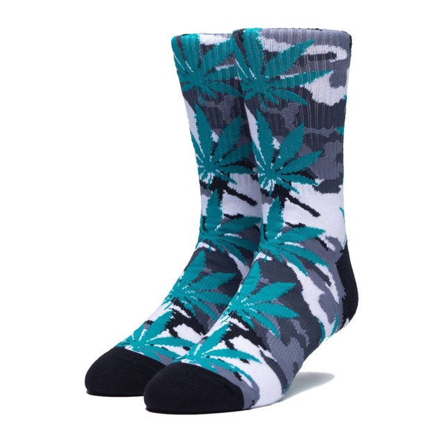 【HUF】PLANTLIFE CAMO SOCK (WHITE)