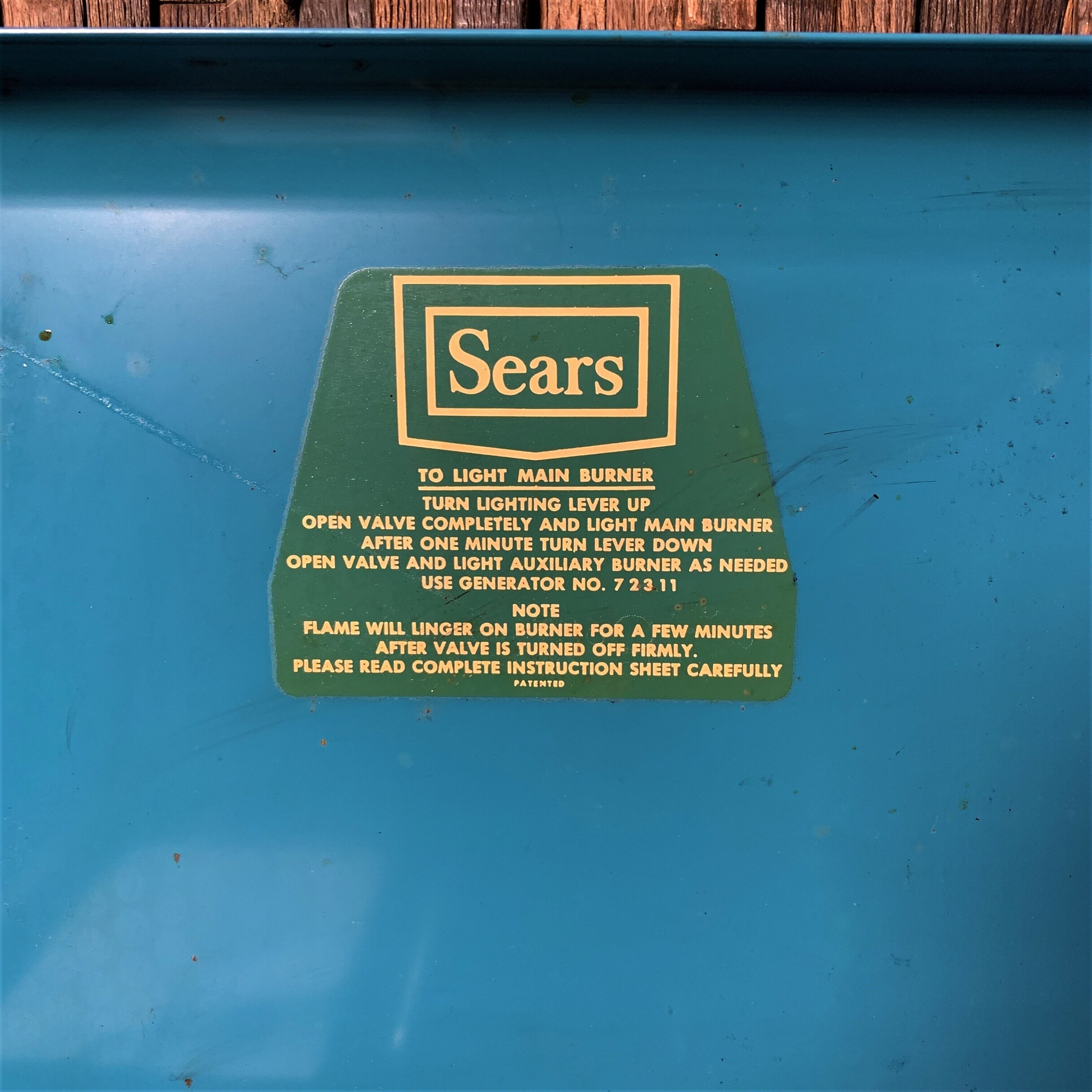 Sears 476.72301 1960年代 シアーズ ツーバーナー シアーズ 