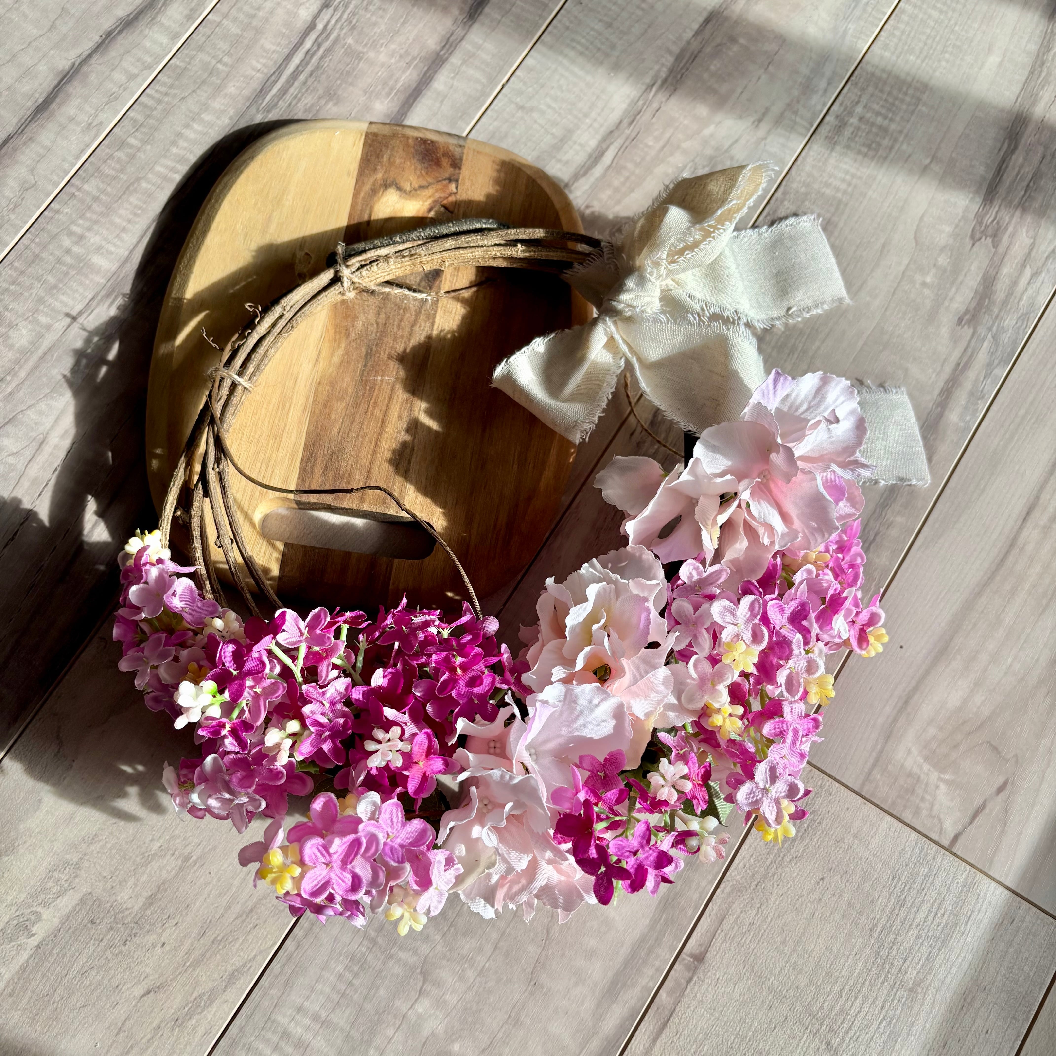 ライラックのリース♪造花リース 母の日ギフトにも♪ | FloweRimi 造花