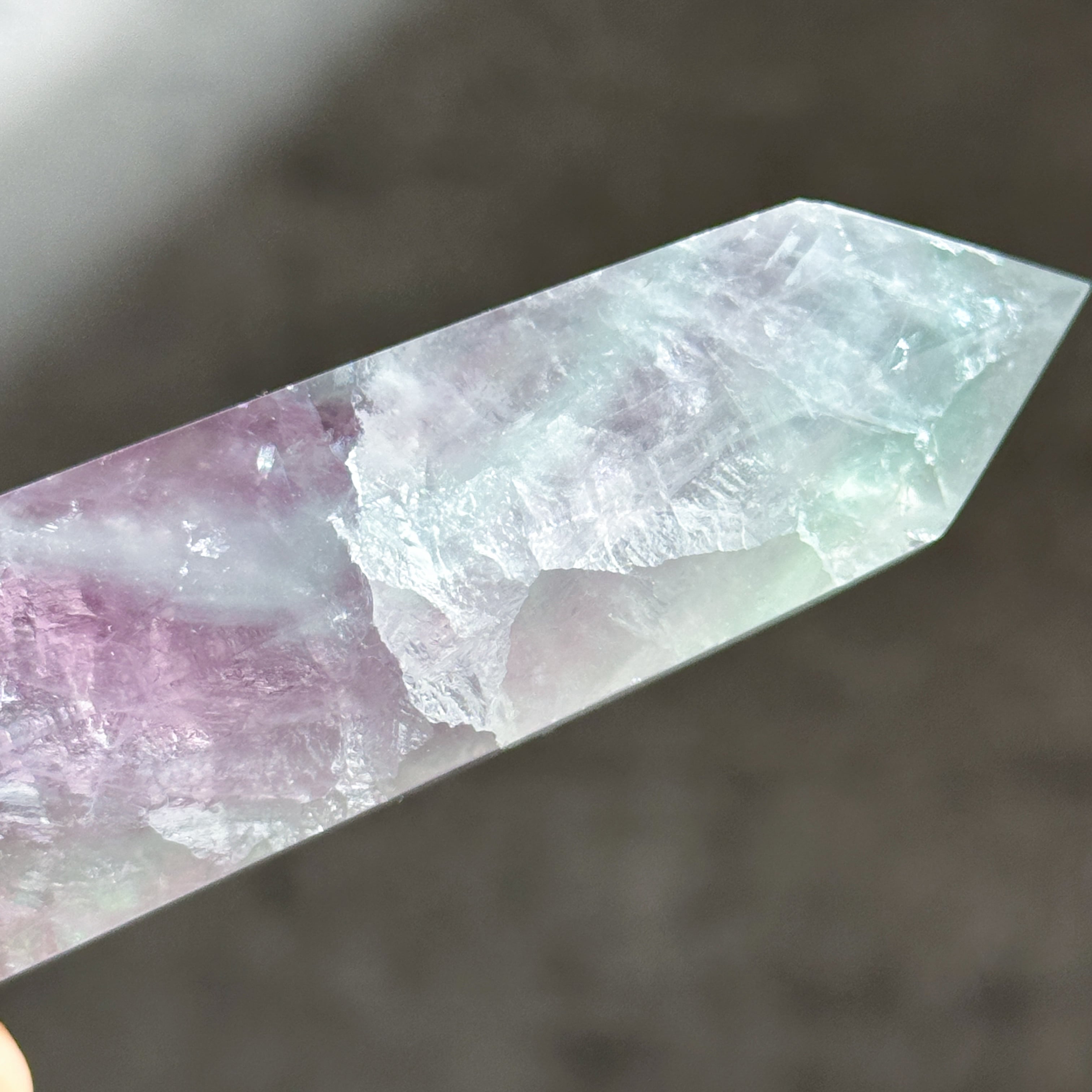 レインボーフローライト タワー63◇ Rainbow Fluorite ◇天然石・鉱物