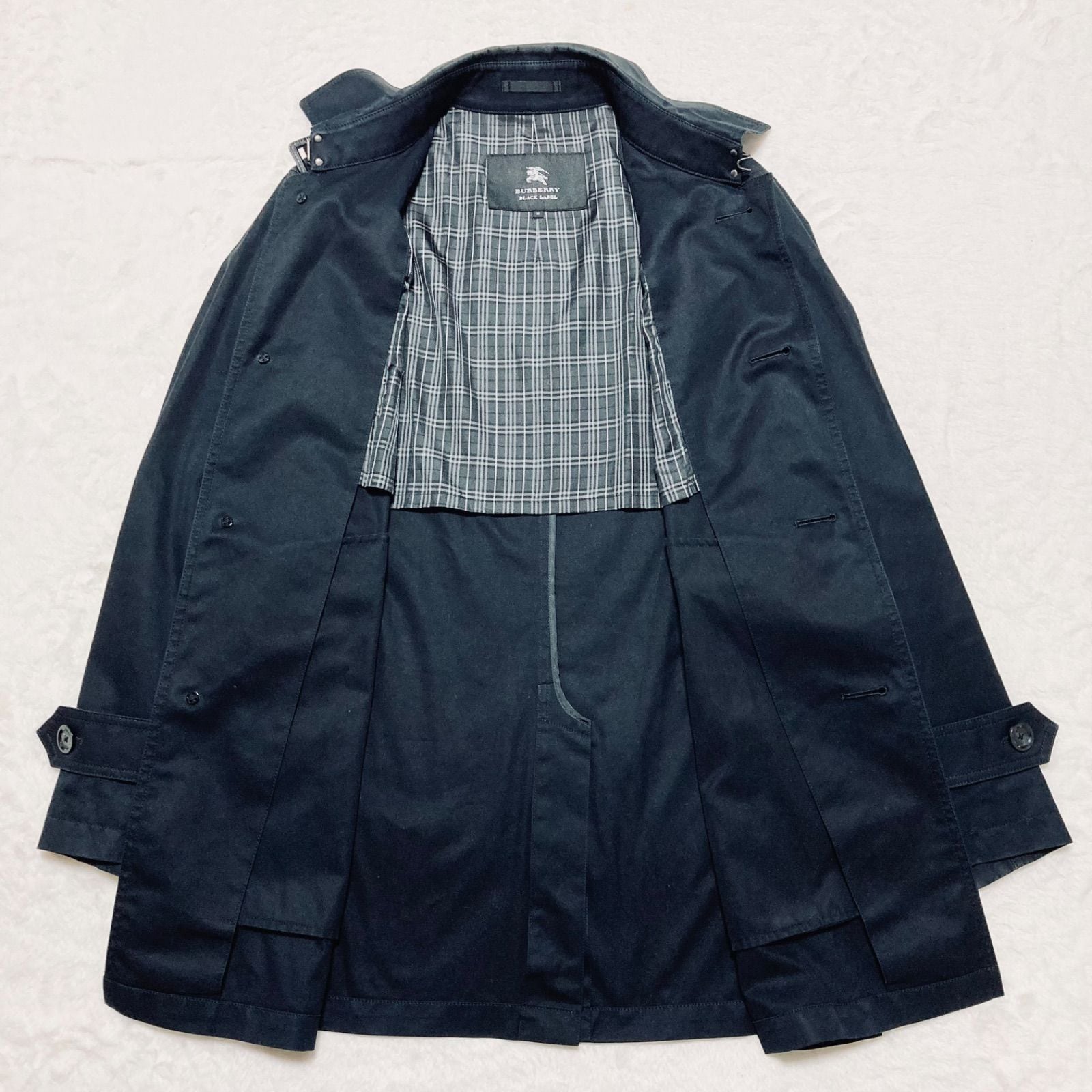 BURBERRY BLACK LABEL バーバリーブラックレーベル ステンカラーコート