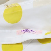 フラメンコ 衣装 HERMOSA IBERIA エルモサ イベリア ファルダ ペチコート スカート ホワイト系 イエロー系 白 黄色 水玉 ドット ボランテ フリル 軽い 薄い ダンス パーティ 発表会 ドット柄 ステージ衣装 フラメンコ衣装 ダンス衣装 イベント 軽量 薄手