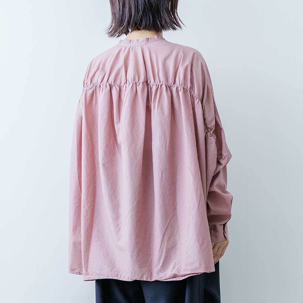 mizuiro ind バックギャザーワイドシャツ | LASQ store | ラスクストア
