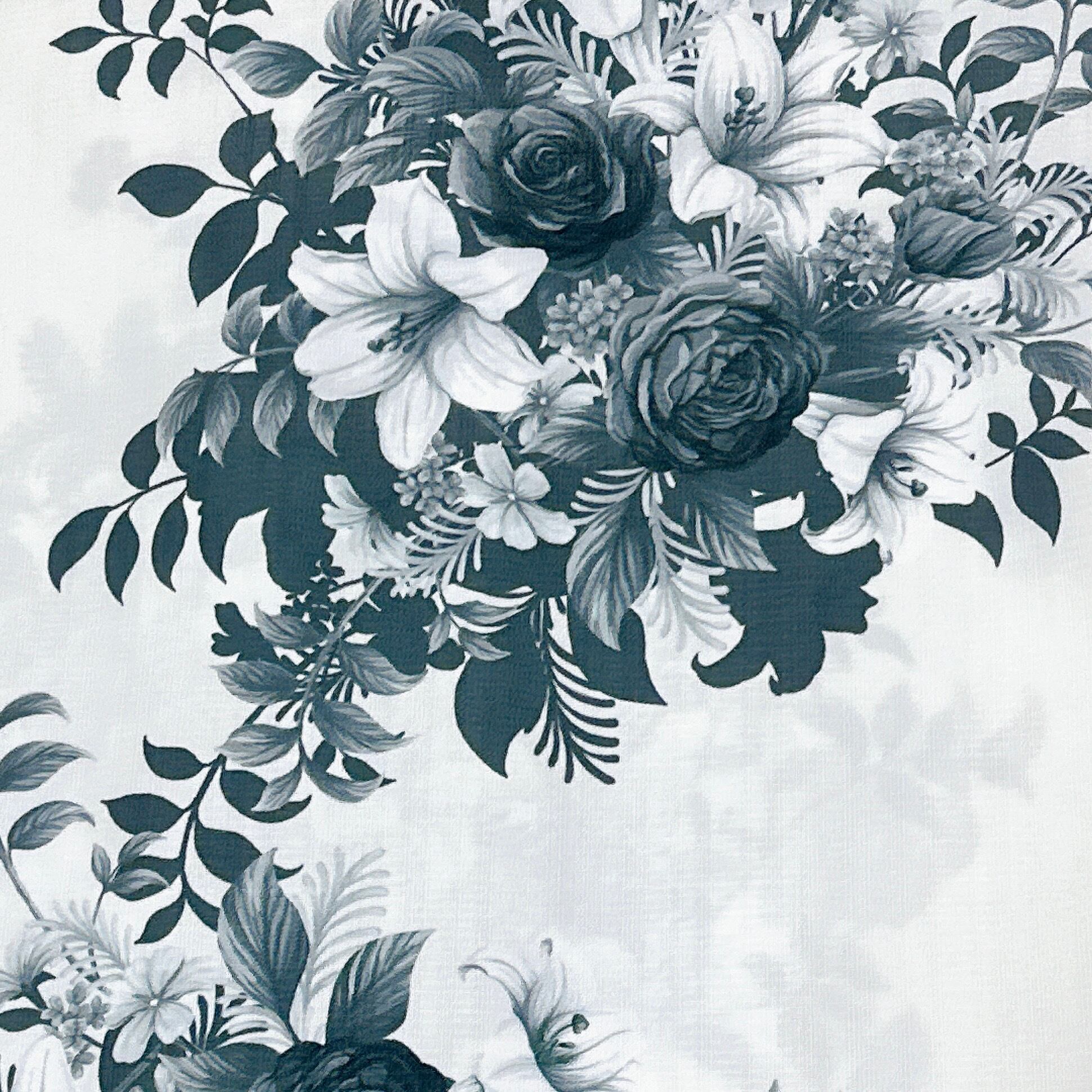 新作 浴衣ジェンヌ 浴衣5点セット 黒地 縞 花柄 白 ゆかた 半幅帯 新作