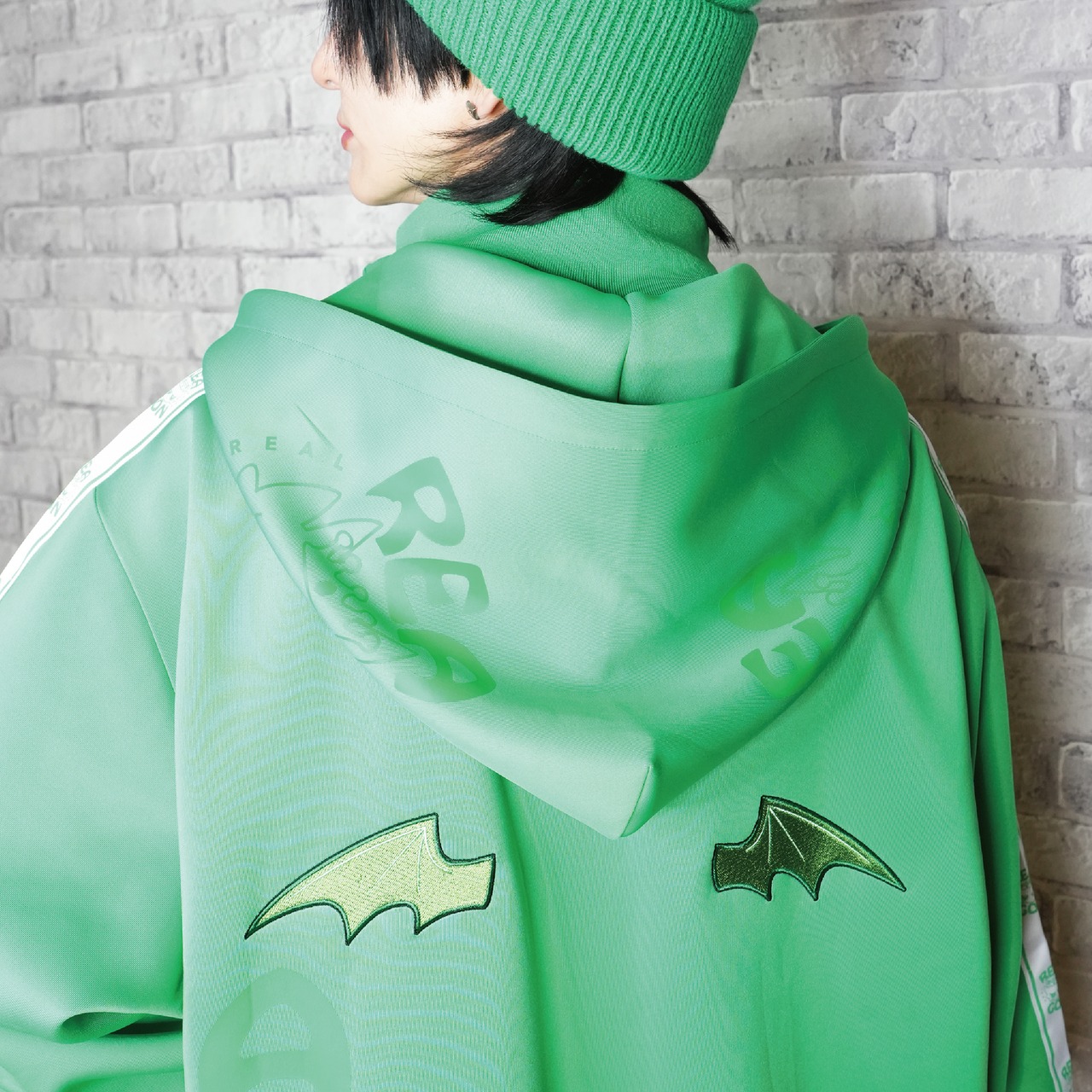 ジャージトップ　グリーン