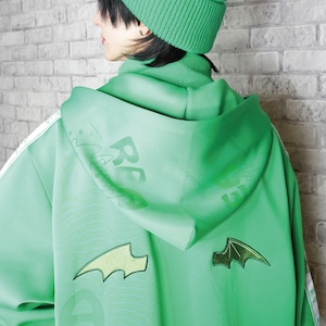 ジャージトップ　グリーン