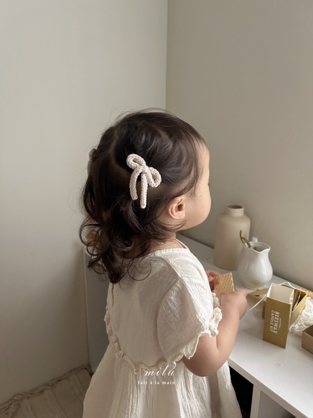 ( 再販 ) summer knit ribbon / milu