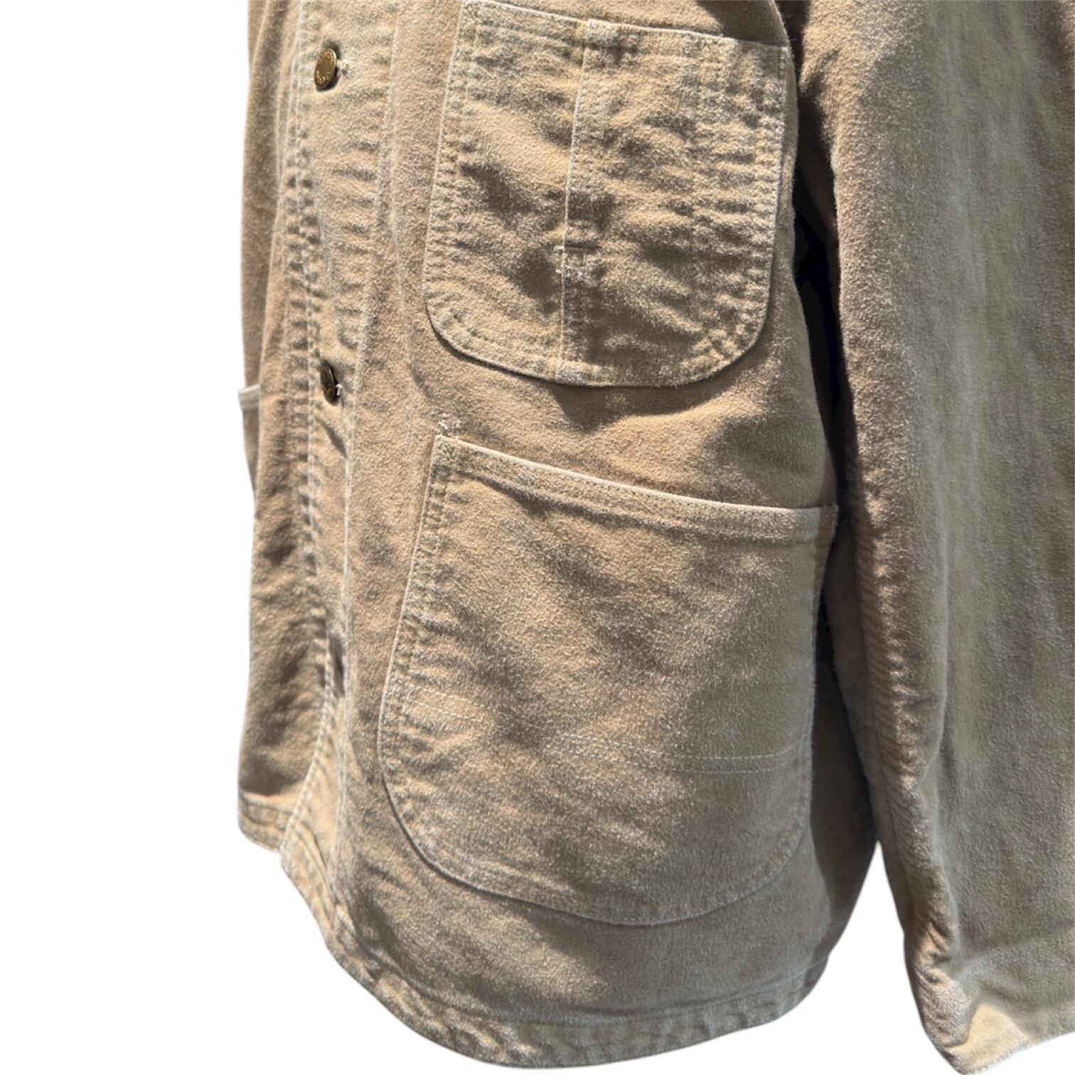 REMI RELIEF / Moleskin Coverall Jacket Beige | 【FLAGS】メンズ