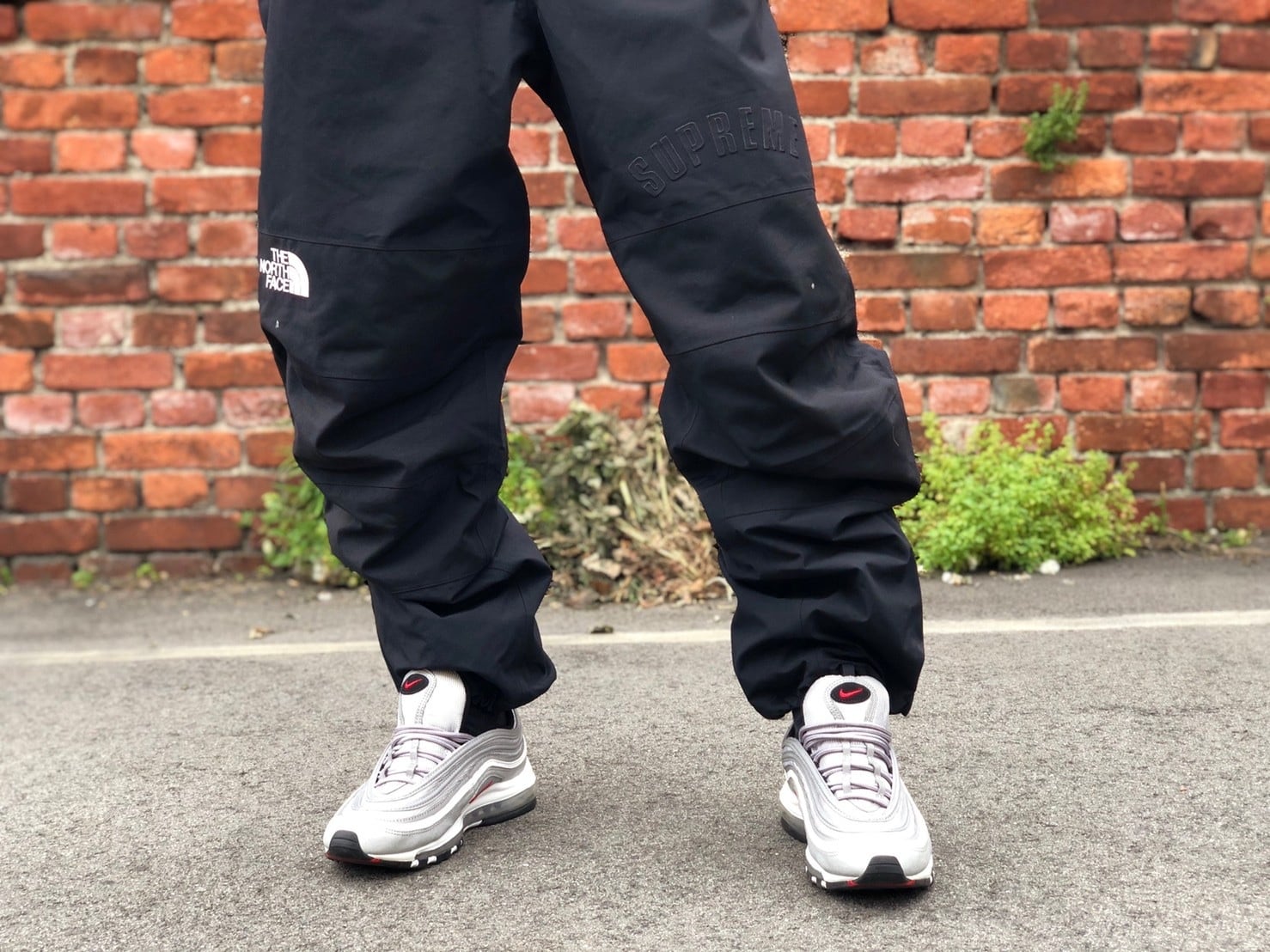 Supreme 19SS THE NORTH FACE ARC LOGO GORE-TEX PANT BLACK LARGE ...