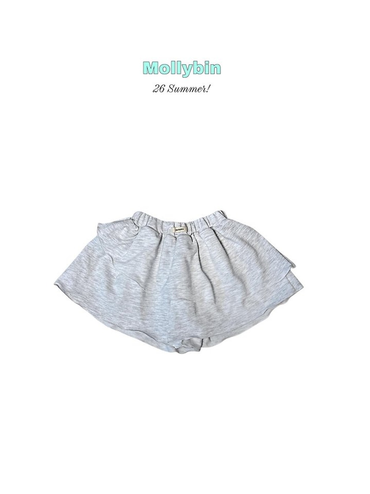 [Mollybin] Ponytail Skirt Pants / [몰리빈] 포니언발치마바지