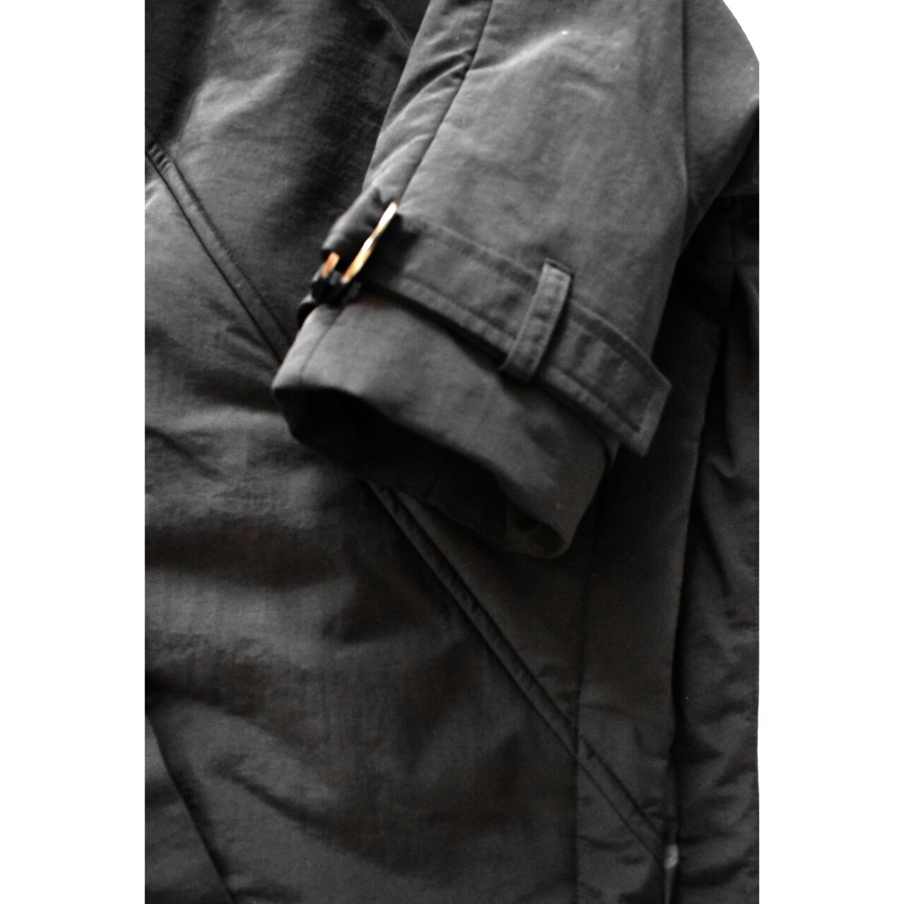 ◆美品◆KAPOK KNOT カポックノット ポンチョコート Mサイズ 黒 ポンチョコート-Unisex