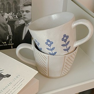 CUP　花柄　線柄カップ　マークカップ
