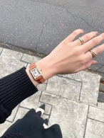 Tank Louis / SM / yellow gold / brown strap / タンクルイ thumbnail 2