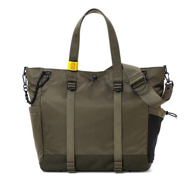 吉田カバン POTR  [RIDE] 2WAY TOTE BAG(L)　OliveGreen / Graphite / NavyBlue