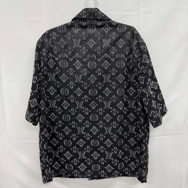 LOUIS VUITTON/ルイヴィトン【23AW】モノグラム デニム 半袖シャツ