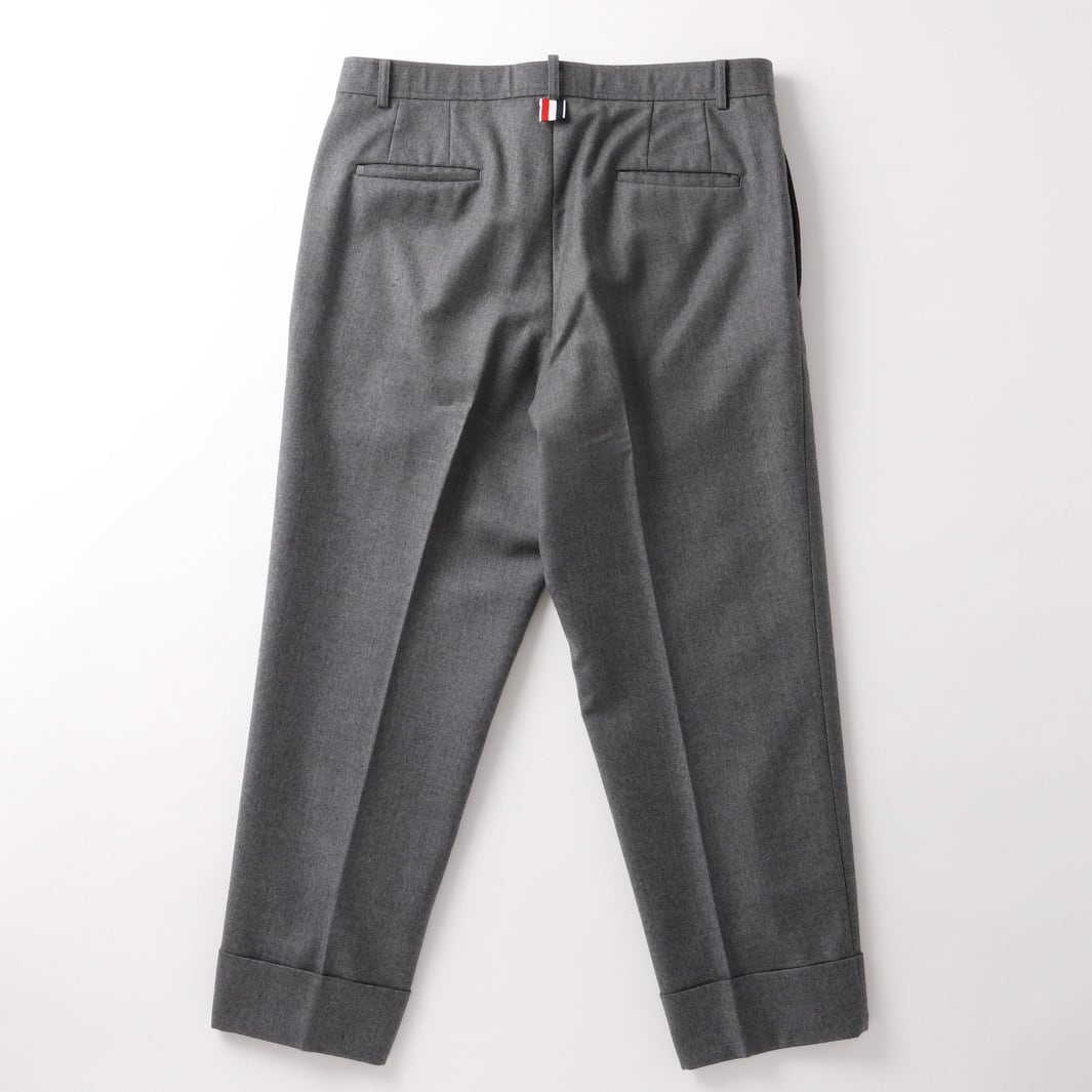 定価18万】THOM BROWNE special flannel wool slacks pants made in