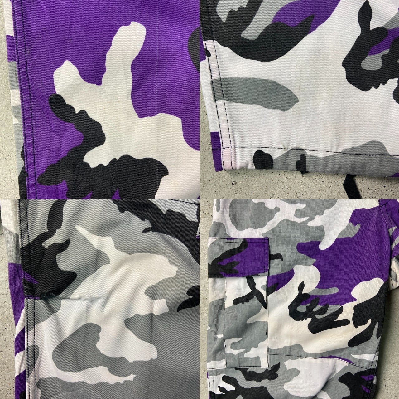 00年代 民間品 カーゴパンツ シティーカモ 迷彩 BDU ミリタリーパンツ