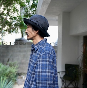 KENNETH FIELD(ケネスフィールド) /別注GUIDE HAT 40/3 TWILL-BLACK-(signs 1)