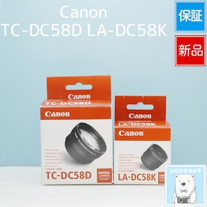 Canon TC-DC58D LA-DC58K 新品 シロクマカメラ a7381