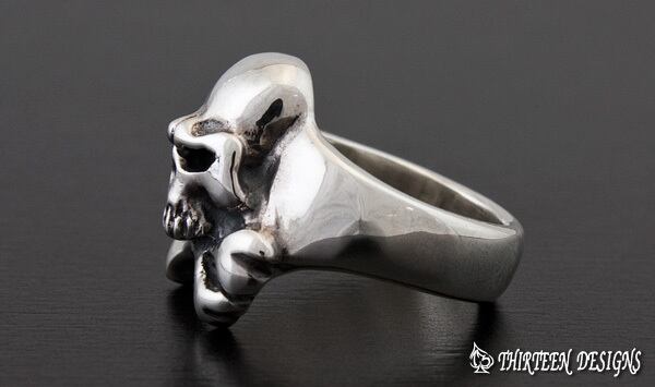 thirteen designs サーティーン デザインズ 特注　リング THIRTEEN DESIGNS サーティーンデザインズ KR-36L LARGE PIRATE SKULL