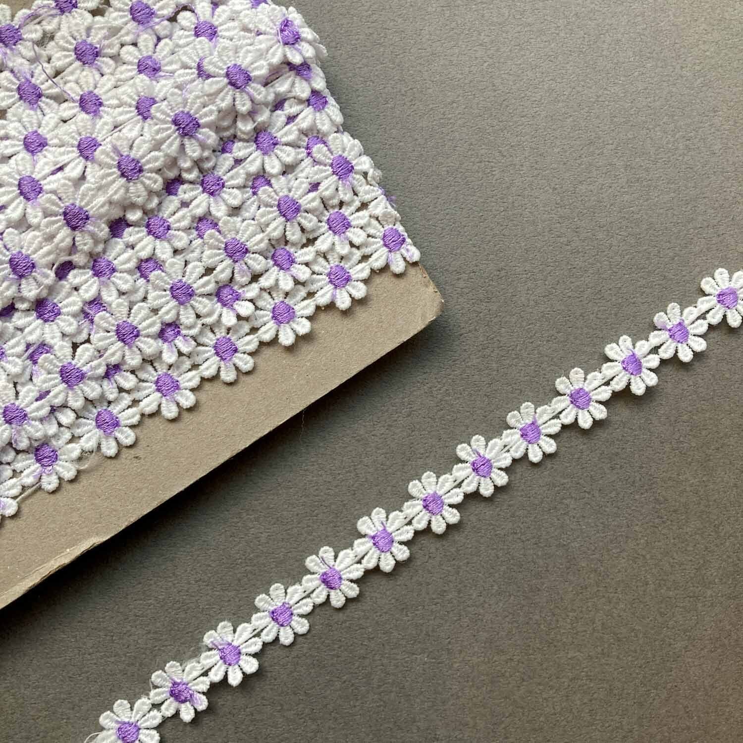 ミニデイジーモチーフレース（50cm〜） | Dua-アクセサリーパーツショップ