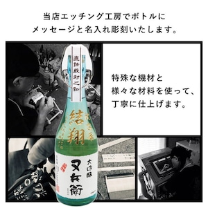 名入れ 日本酒 ギフト【又兵衛 大吟醸 720ml 名入れ彫刻 】母の日 父の日 母の日プレゼント 父の日プレゼント 還暦祝い 退職祝い 喜寿祝い 古希祝い 米寿祝い 結婚祝い お中元 お歳暮 誕生日 プレゼント 結婚祝い 名入れ酒 ギフト 福島県 日本酒 金賞 記念日 バレンタインデー 卒業祝い 祝退職 ありがとう おめでとう ラッピング