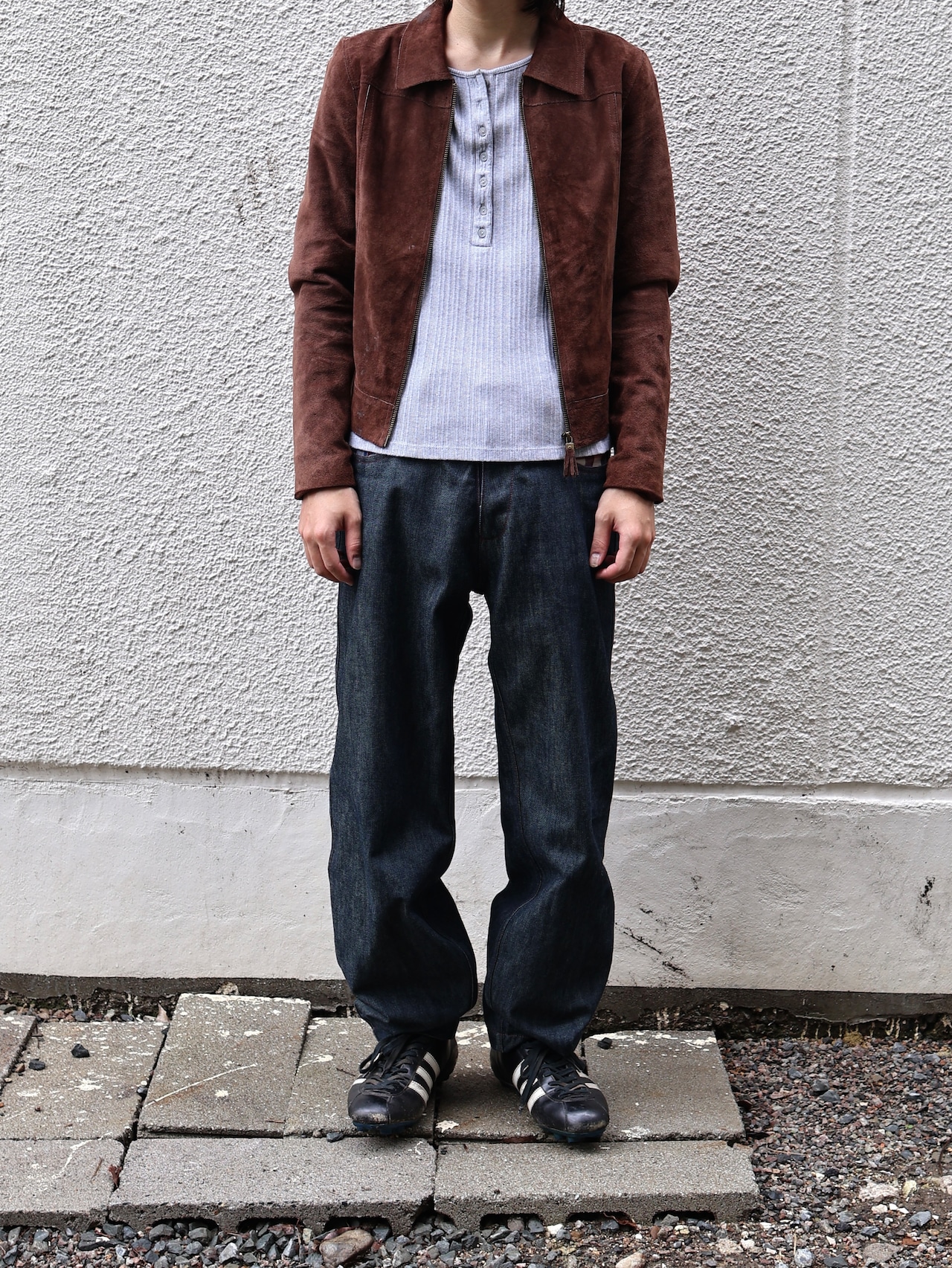 coloring suede leather jacket
