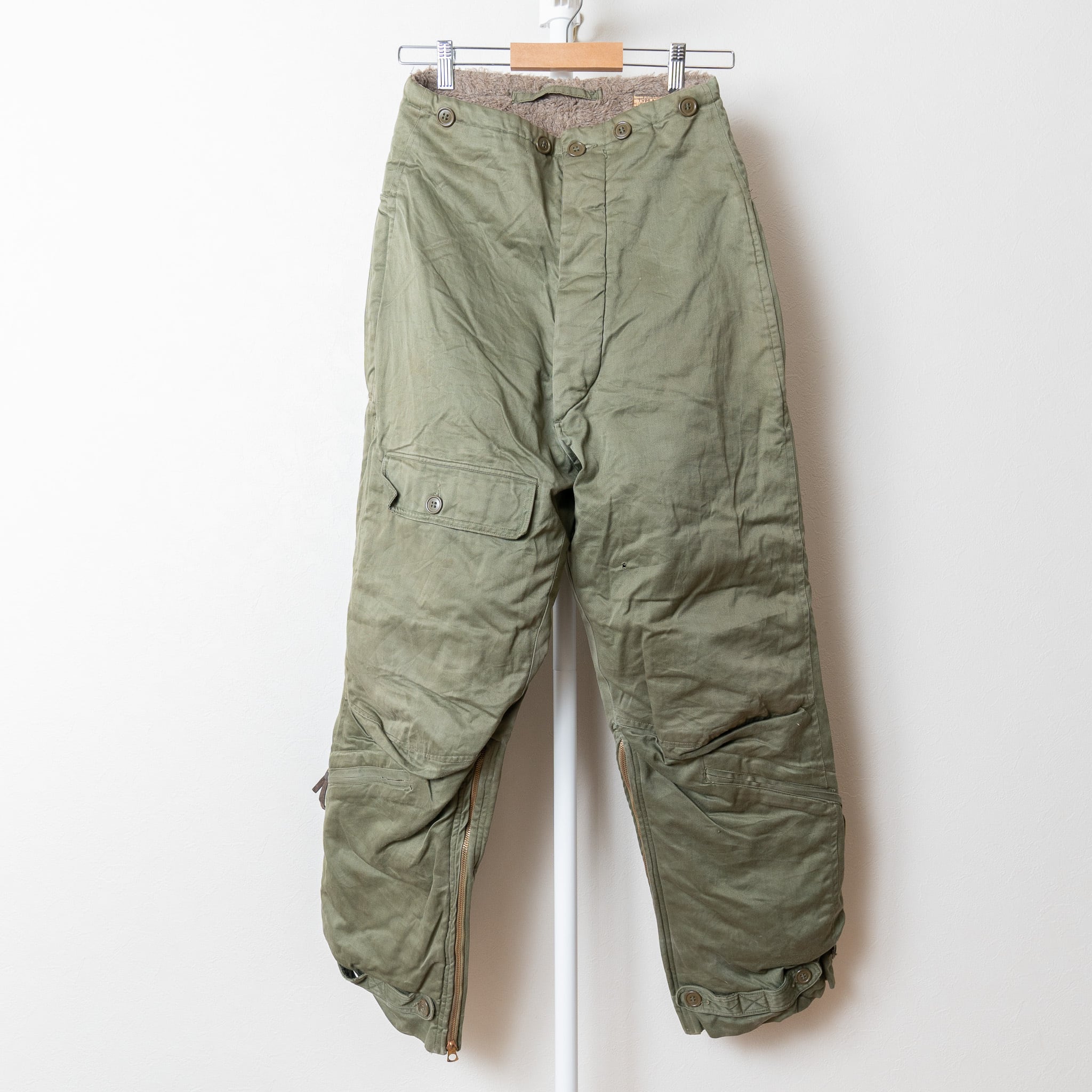 【40's】U.S.Army Air Forces A-9 Flight Trousers 