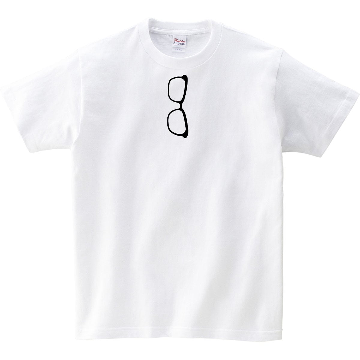 だまし絵 メガネ おもしろ Tシャツ os09