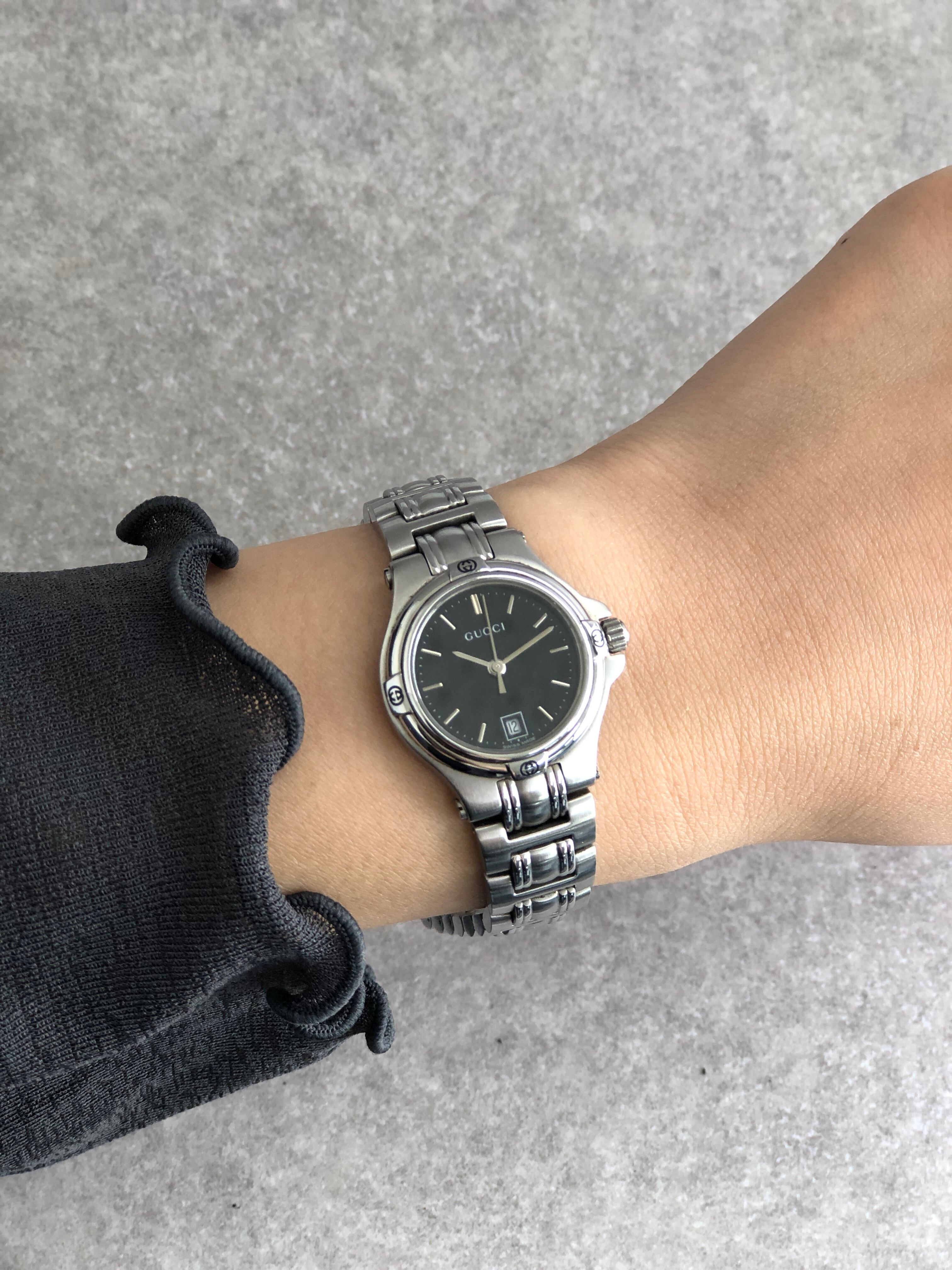 GUCCI グッチ 腕時計 シルバー ステンレススチール クウォーツ 9040L