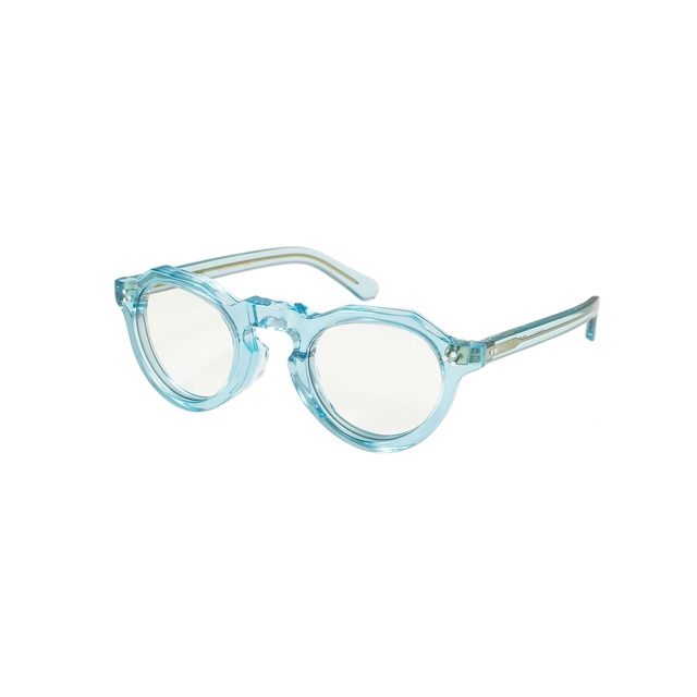 EVILACT eyewear " MIAMI " silver×gray clear/color photochromic blue lens