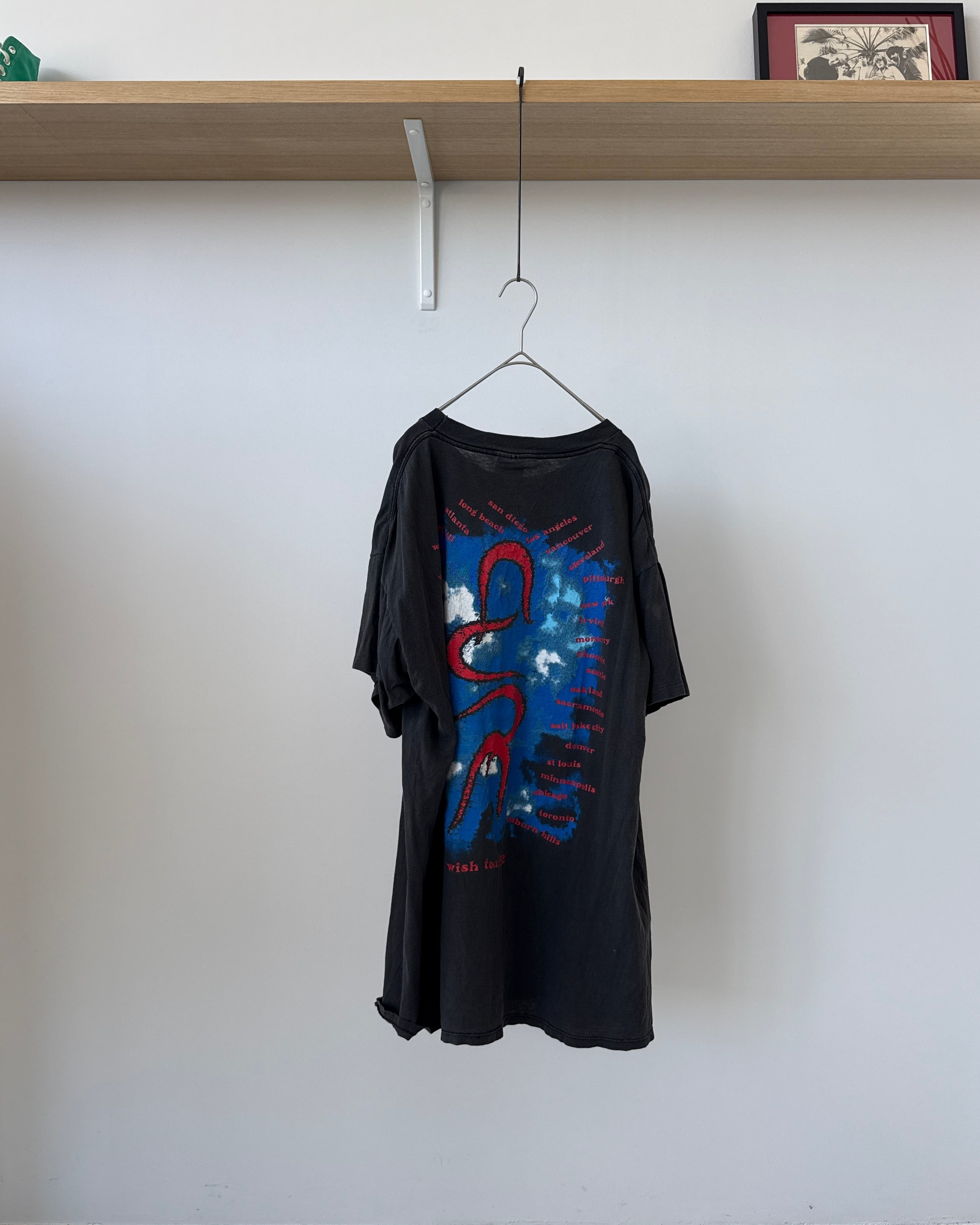 THE CURE- Vintage Wish Tour T-shirt 1992s | BEGGARS BANQUET公式