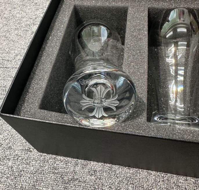 CHROME HEARTS クロムハーツ baccarat クリスタル ビールグラス