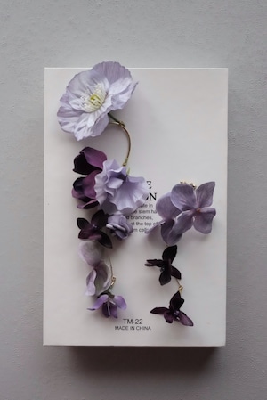 flower ear cuffs