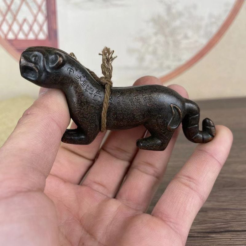 虎符 割符 置物 レプリカ オブジェ 風水 縁起物 秦代 杜虎符 古代兵符