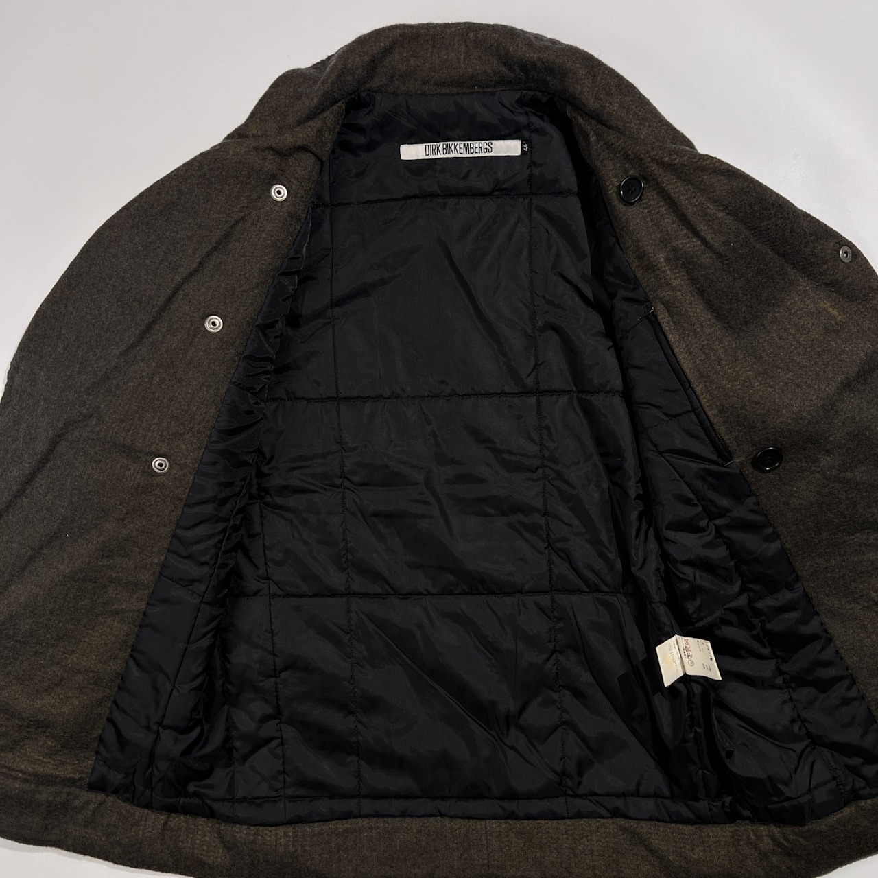 90s 希少 DIRK BIKKEMBERGS ダークビッケンバーグ デザイン ウール ジャケット コート サイズ 44 /ビンテージ