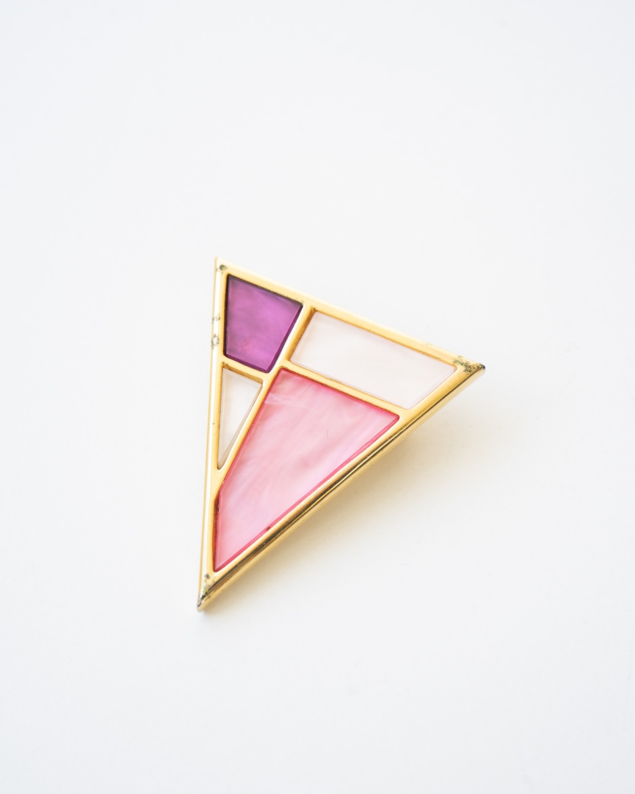 〈Yves Saint Laurent〉Mondrian Brooch