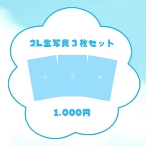 椿野ゆうこ3L生写真3枚セット