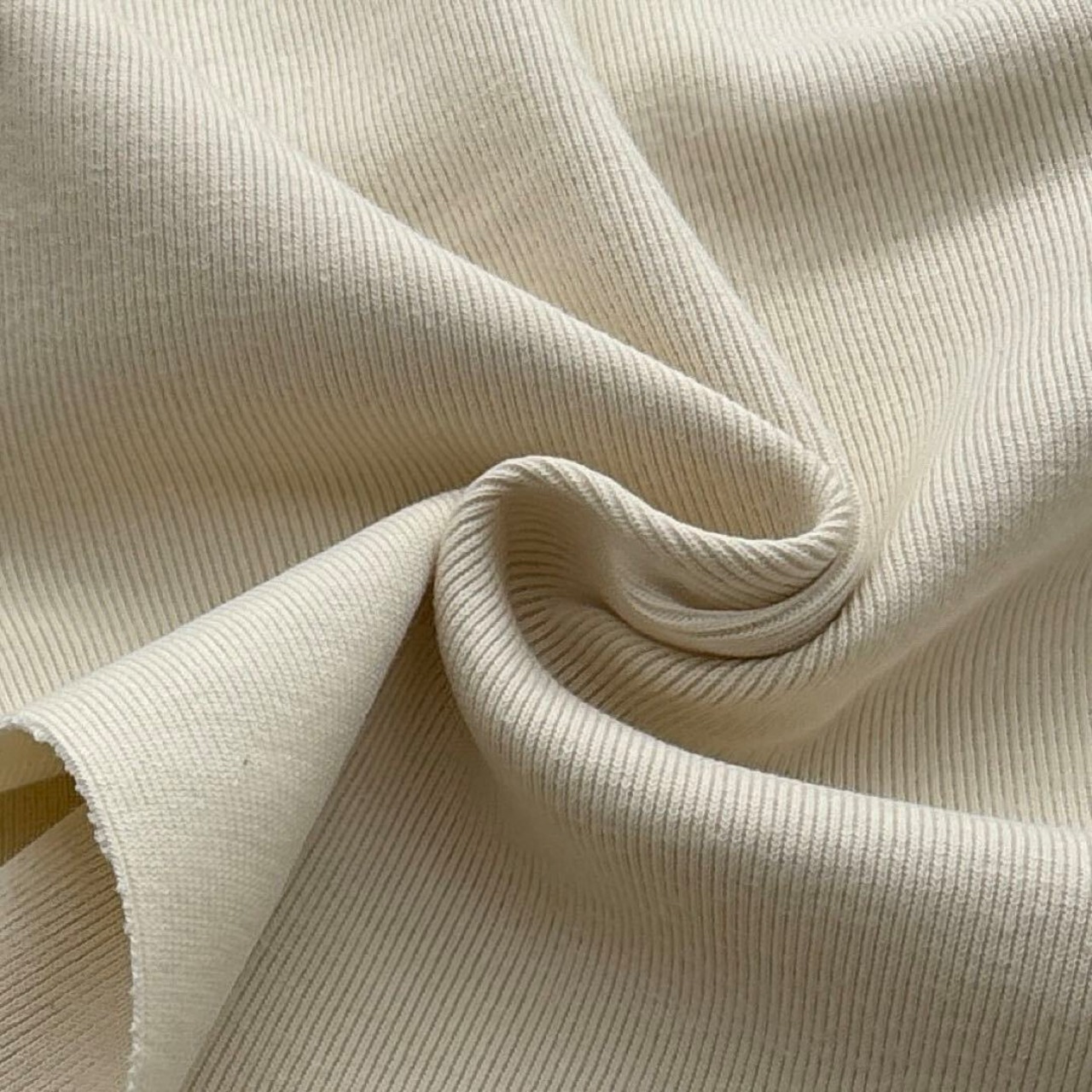 ★TB840◆3.1m◆ラスト1点!◆綿100%フライスニット生地◆アイボリー