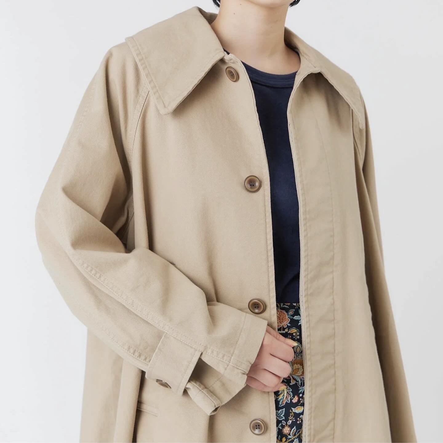 Shinzone(シンゾーン) 『COTTON TENT COAT』A Line Middle Shinzone(シンゾーン) 『COTTON TENT COAT』A Line Middle